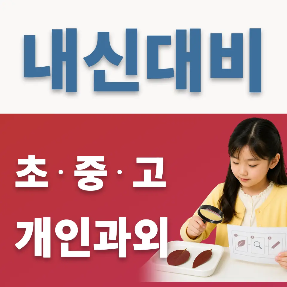 자유초 영어과외 학습 안내