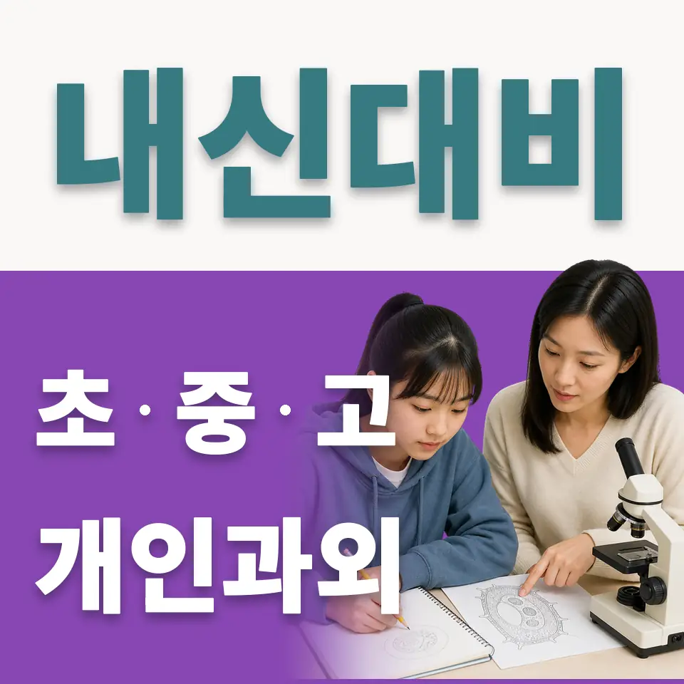 하중동 중학생 사회과외 학습 안내