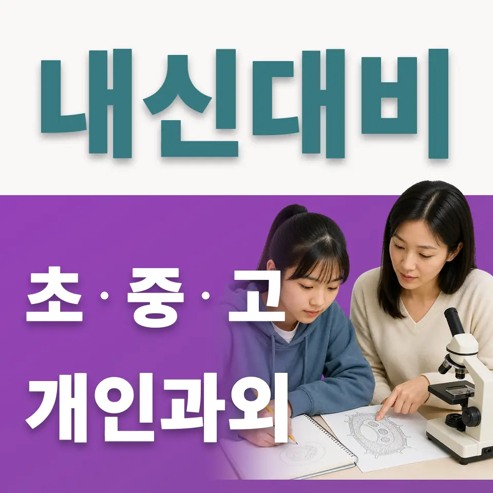 홍은동 초등 사회과외 학습 안내