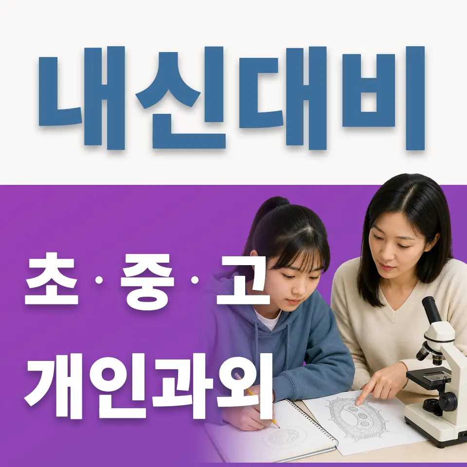용산동3가 초등 영어과외 학습 안내