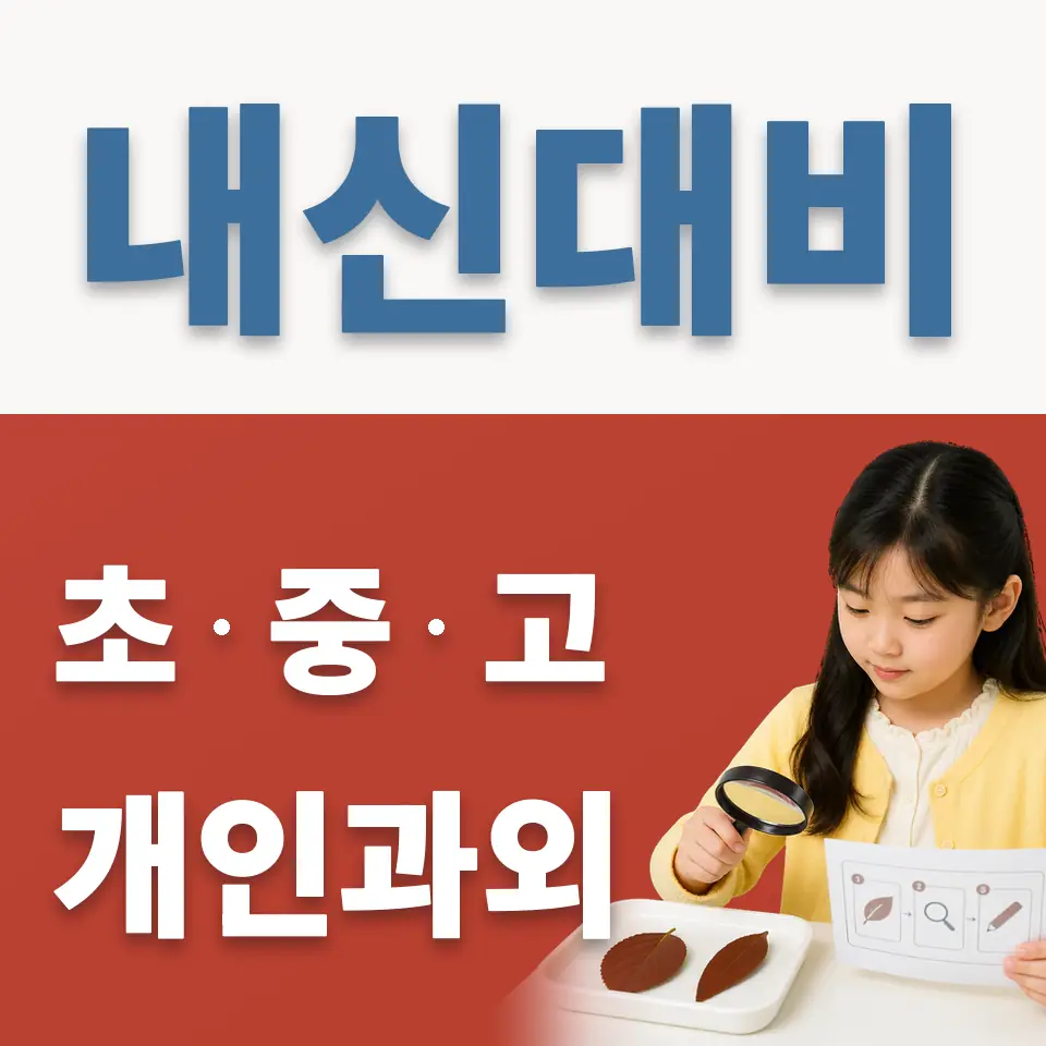 서린동 초등 영어과외 학습 안내