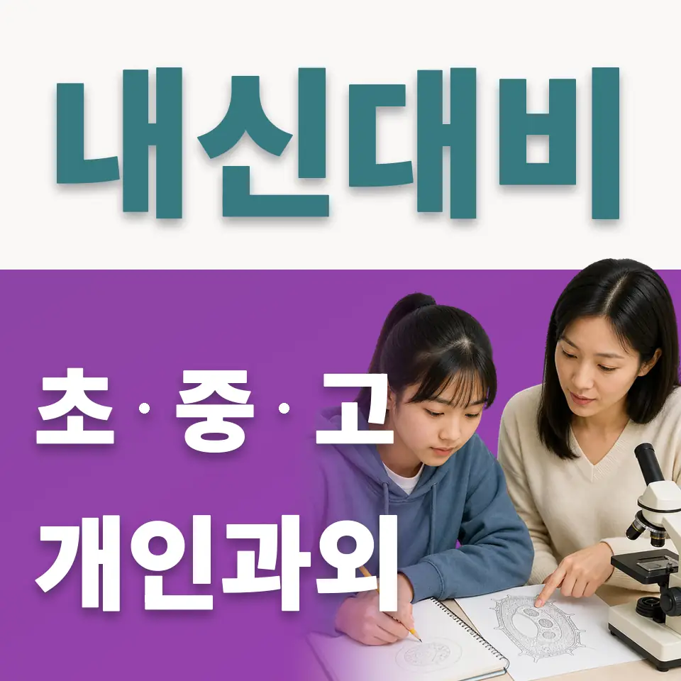 예장동 초등 사회과외 학습 안내