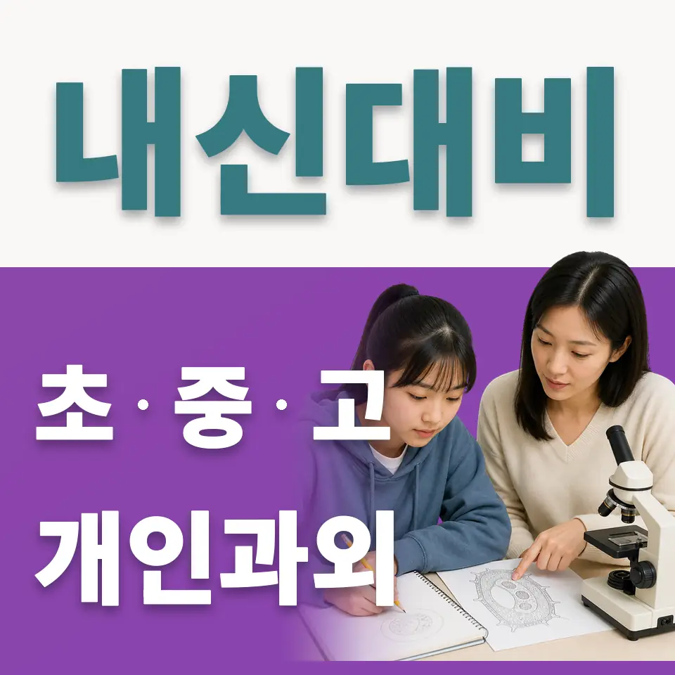 장충동1가 중학생 사회과외 학습 안내