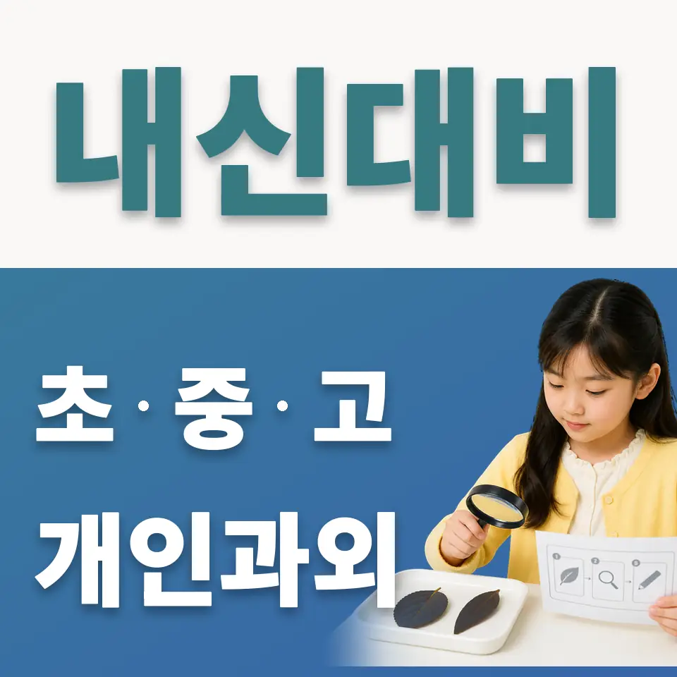 매봉초 사회과외 학습 안내