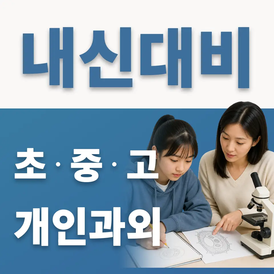 노원초 과학과외 학습 안내