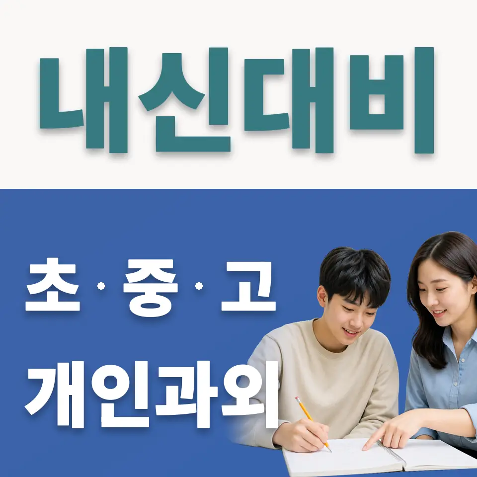 선일빅데이터고 사회과외 학습 안내